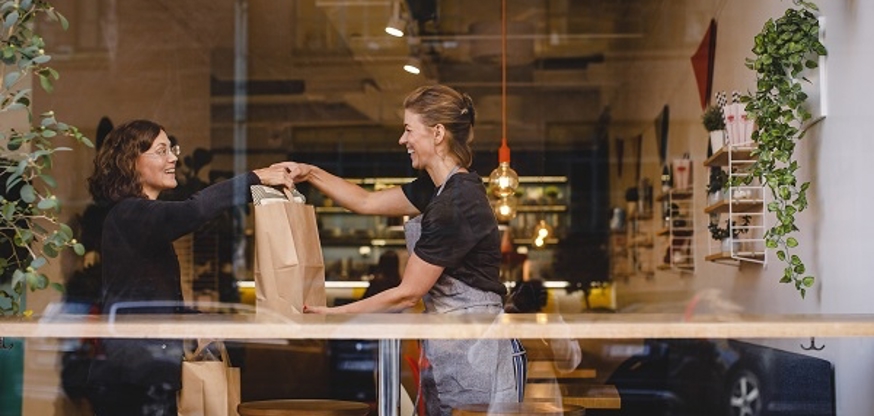 Two Women In A Shop